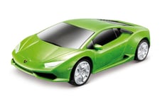 Racing-bil till bilbana - Grön Lamborghini