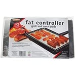 10x Fat Controller Grill Pan and Oven Tray Grease Absorbent Absorbing Pad Sheet Health Food Healthy Grilling Control Pads Pack Toastabags Sheets Healthier Cooking Dining