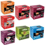 Lavazza A Modo Mio Eco Coffee Pods. All 7 Blends Variety Pack (112 Capsules) Including Intenso, Passionale, Delizioso, Dolce and Many More