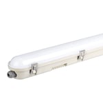 36W LED WP Lampa - 120cm, Samsung Chip, Nöd-Kit, Mjölkigt Lock, SS Clips, 6500K - Kulör : Kall