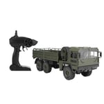 BigBig Style JJRC Q64 1:16 RC 6WD Kids Simulation Transporter Toy Children Car Remote Control Model Truck Tool