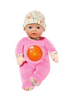 BABY born Nightfriends for Babies 30 cm Soft Rag Doll Sleep Aid Night Light and Music Box from 0 Months Pink Yellow