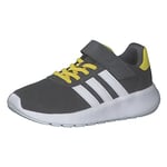 Adidas LITE Racer 3.0 EL K Sneaker, Grey, 6 UK Child