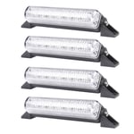 Varningsljus / Blixtljus Purelux Strobe Sweeper HD - 12/24V / 18W / 90 mm, 4 st