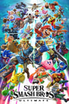 by burning desire Super Smash Bros Ultimate Switch Poster Glossy Finish