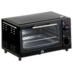 Mini Oven 9L Countertop Electric Grill, Toaster Oven  750W