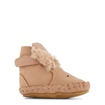 Donsje Amsterdam Kapi Exclusive Lining Lära Gå-skor Winter Bunny Light Rust Leather | Beige | 0-6 months