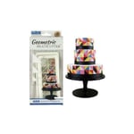 Geometric MultiCutter Right Angle Triangle Set of 3 Cake Cupcake Decorating