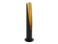 Eglo Barbotto - Skrivbordslampa - LED-spotlight - GU10 - 5 W (motsvarande 65 W) - klass A+ - varmt vitt ljus - 3000 K - svart, guld