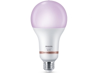 Philips Ljuskälla 18,5 W (motsvarar 150 W) A80 E27, Smart glödlampa, Wi-Fi/Bluetooth, Vit, Integrerad LED, E27, Vit