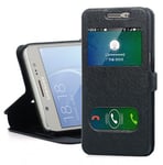 Flip Cover Double Windows Sony Xperia XZ1 Compact Black