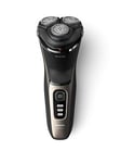 Philips Series 3000 Wet &amp; Dry Electric Shaver with Pop-up trimmer, One Colour, Men