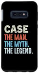 Coque pour Galaxy S10e Case The Legend Name Étui vintage personnalisé pour homme Idée mignonne