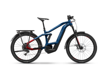 Haibike Adventr FS 9 625Wh L (47 cm) Blå Elcykel - Hybrid Elcykel