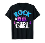 Rock N Roll Girl Music Lover Halloween Birthday Party T-Shirt