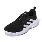 adidas Women's Barricade Cl W Shoes-Low (Non Football), Core Black Silver Met FTWR White, 3.5 UK