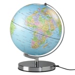 Wild and Wolf | Globe Light 10 Inch | Classic Map
