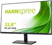 Hanns.G HE247HPB 23.8\ (1920x1080) FHD Monitor - HDMI VGA Speakers"