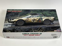 Lancia Stratos HF 1977 Safari Rally 1:24 Scale Model Kit Hasegawa 25036