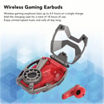 Wireless Gaming Earbuds BT 5.3 Noise Cancellation HiFi IPX4 Gaming Headphone