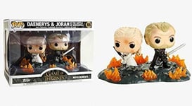 Funko 44824 POP Moment Game of Thrones-Daenerys  Jorah B2B wSwords Collectibl