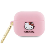 Hello Kitty AirPods Pro 2 (2022/2023) Skal Silikon 3D Kitty Head - Rosa - TheMobileStore Airpods Pro 2