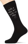 60 Second Makeover Limited You're a Prick But You're My Prick Men's Black Calf Socks Valentines Day Dad Husband Boyfriend