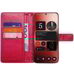 Plånboksfodral 3-kort Nothing Phone 2a Plus - Rosa