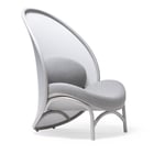 Ton - Chips Lounge Chair Beech Cloud Grey B49 Polo 05 Bianco/Lowlands 513 - Lowlands 513 - Fåtöljer - Trä/Textilmaterial