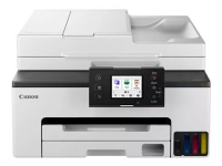 Canon MAXIFY GX2040 - Multifunksjonsskriver - farge - ink-jet - påfyllbar - Legal (216 x 356 mm)/A4 (210 x 297 mm) (original) - A4/Legal (medie) - opp til 15 ipm (trykking) - 250 ark - 33.6 kbps - USB 2.0, LAN, Wi-Fi(ac)