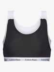 Calvin Klein Kids' Bralette, Pack of 2, Black/White
