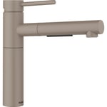 Blanco Alta-S II köksblandare, utdragbar pip, beige