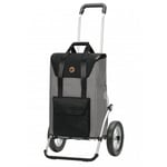 Andersen Shoppingvagn Royal Senta 2.0 - 25 cm hjul metalleker - Grå