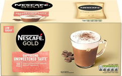Nescafé Gold Cappuccino Unsweetened Taste Coffee, 50 Sachets X 14.2G