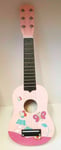 GUITAR TOY PINK BUTTERFLY 21" KIDS ACOUSTIC GUITAR MUSICAL INSTRUMENT CHILD UK