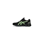 ASICS Men's Gel-Quantum Lyte II Sneaker, Black Bright Lime, 12 UK
