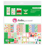 Anita y Su Mundo Kit Happy Party, Papier, Noël, 30,5x30,5cm