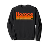 Horace, North Dakota Retro 80s Style Sweatshirt