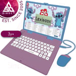 Lexibook JC598DI1 Disney Stitch Bilingual Educational Laptop with 120 Activites