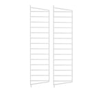 String - Väggavel 75x20cm 2-pack vit - Hyllor & Hyllsystem - Vit - Metall
