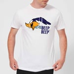 Looney Tunes Road Runner Beep Beep Men's T-Shirt - White - L