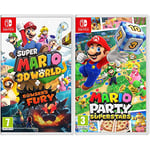 SUPER MARIO 3D WORLD+BOWSER FURY & Mario Party Superstars (Nintendo Switch)