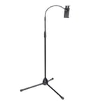 Haude Triple-cornered Stand, Floor-Mounted Mobile Phone Stand,Standing Hose Tripod, for Live Broadcast, Watching TV, Video