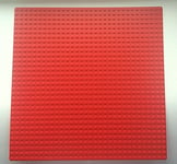 LEGO RED BASEPLATE (Base Plate Board) 32x32 Pin 10 " x 10 " - BRAND NEW