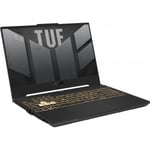 ASUS TUF Gaming A15 FA507NV-LP025W Laptop 39,6 cm (15.6") Fuld HD AMD Ryzen™ 5 7535HS 16 GB DDR5-SDRAM 512 GB SSD NVIDIA GeForce RTX 4060 Wi-Fi 6 (802.11ax) Windows 11 Home Sort, Grå