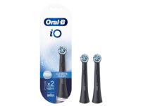 Oral-B iO Ultimate Clean Black replacement brushes, black, 2 pcs