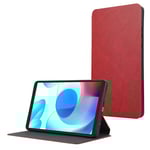 SKALO Xiaomi Redmi Pad SE 8.7 PU-Läder TPU Fodral - Röd Röd