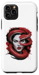 iPhone 11 Pro Scarlet Temptation: Woman and Snake Case