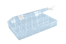 hünersdorff GmbH Boîte à assortiment PS CLASSIC, 12 compartiment 225x335x55 mm, transparent