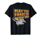 Star Wars May The Force Be With You Millennium Falcon T-Shirt